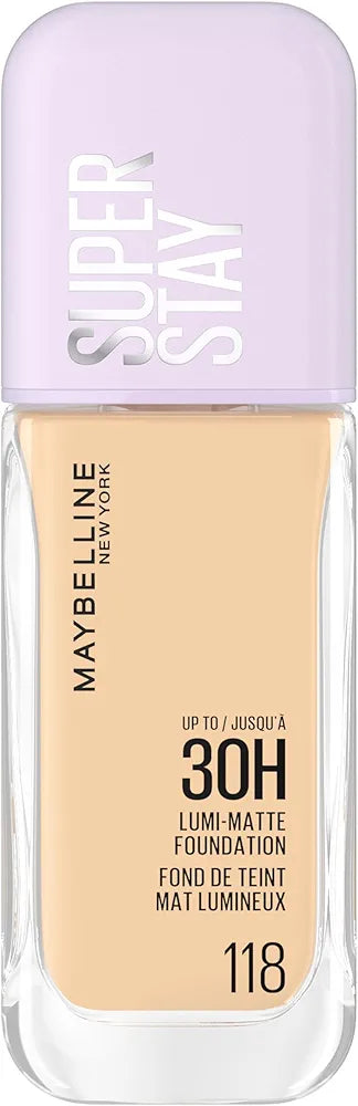 كريم أساس ميبلين سوبر ستاي لومي-مات (Maybelline Super Stay Lumi-Matte Foundation) ب