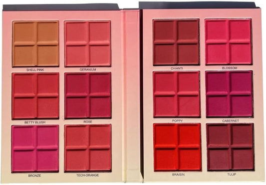 احمر خدود باليت (Blush Palette) من Mary Jo K Professional.