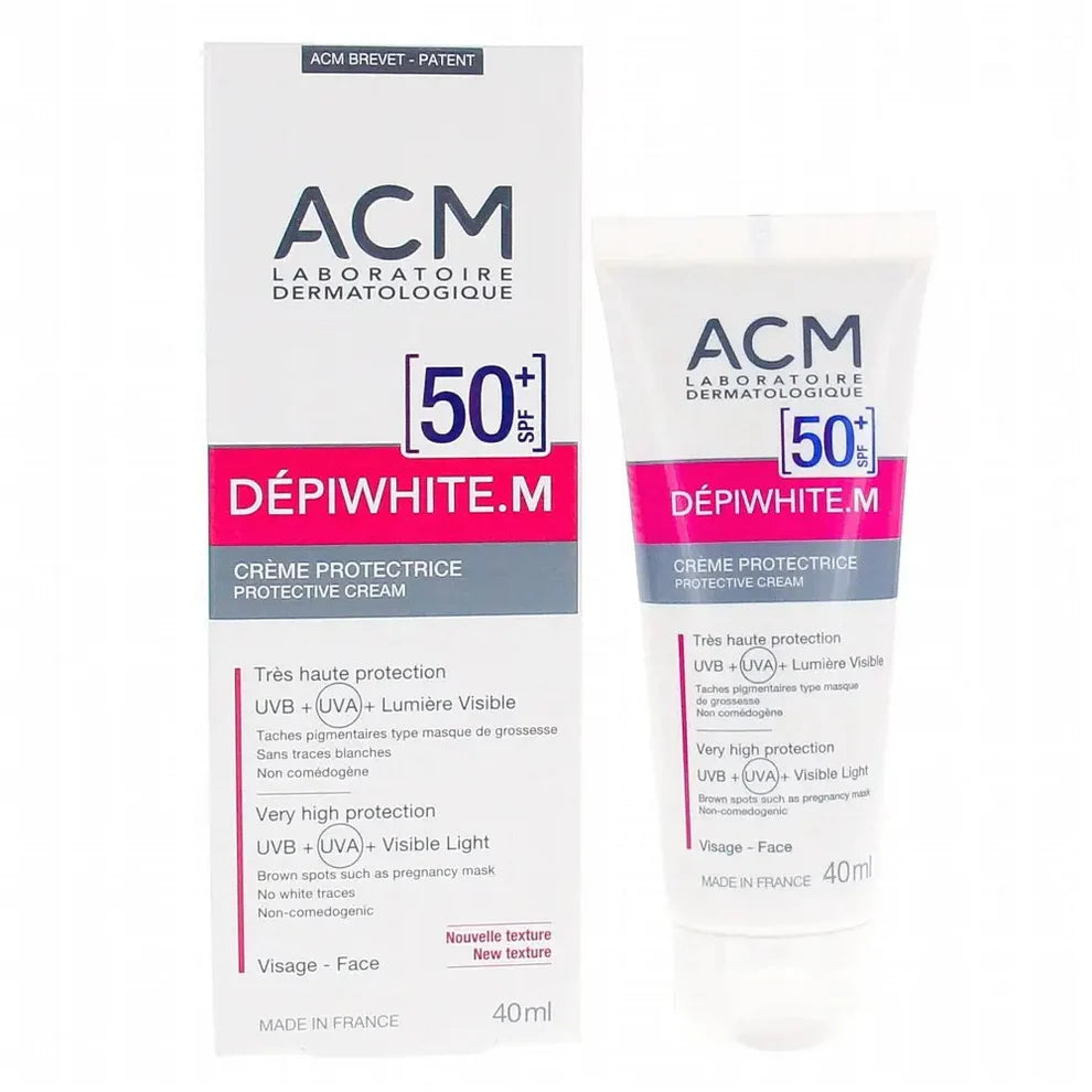كريم الحماية من الشمس SPF 50 ديبي وايت من ACM أي سي إم - 40 مل