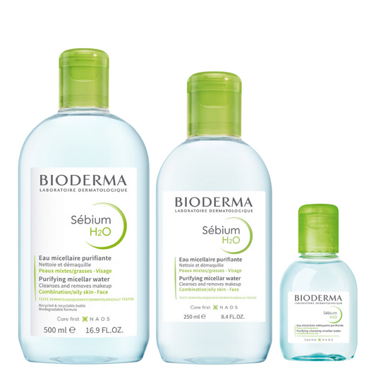 محلول سيبيوم H2O الميسيلار من بيوديرما (Bioderma Sébium H2O)،