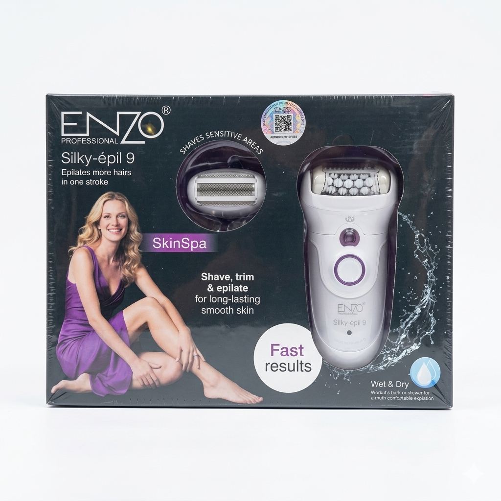 جهاز إزالة الشعر Enzo Silky-épil 9 SkinSpa
