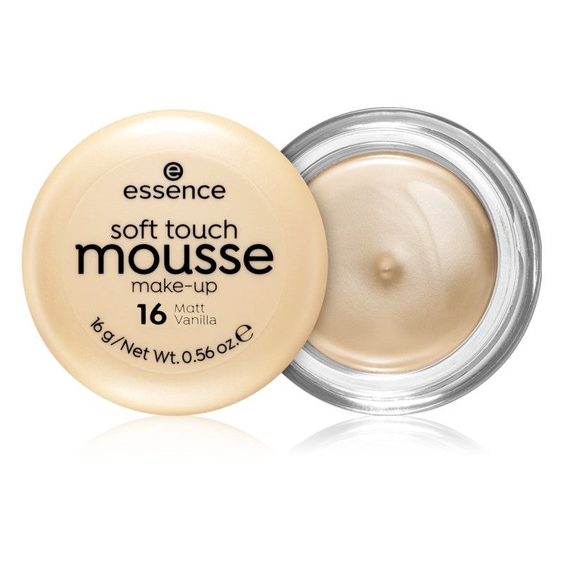 كريم أساس Essence Soft Touch Mousse هو منتج مكياج يتميز بقوام خفيف ورقيق