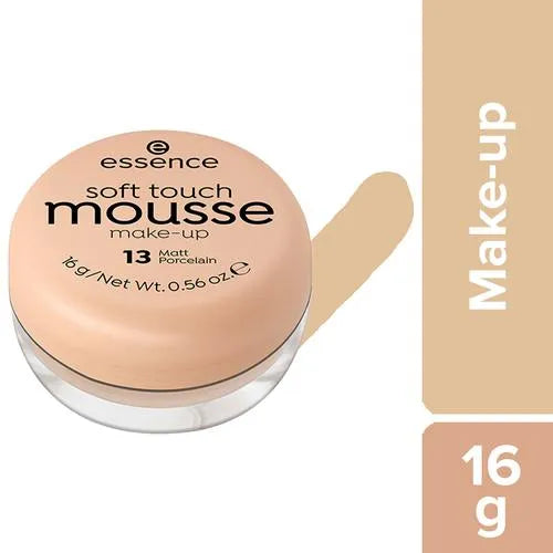 كريم أساس Essence Soft Touch Mousse هو منتج مكياج يتميز بقوام خفيف ورقيق