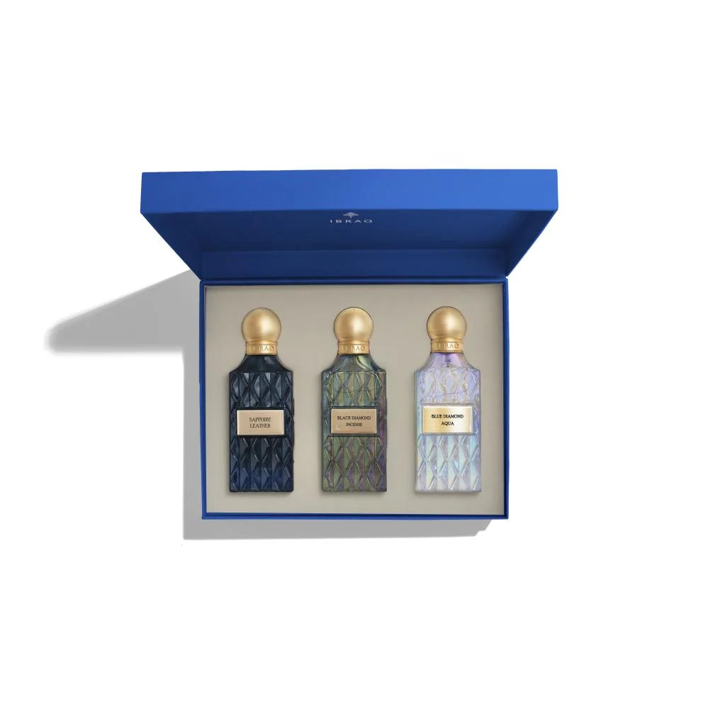 مجموعة عطور بلو شاين من ابراهيم القرشي (إبراق)