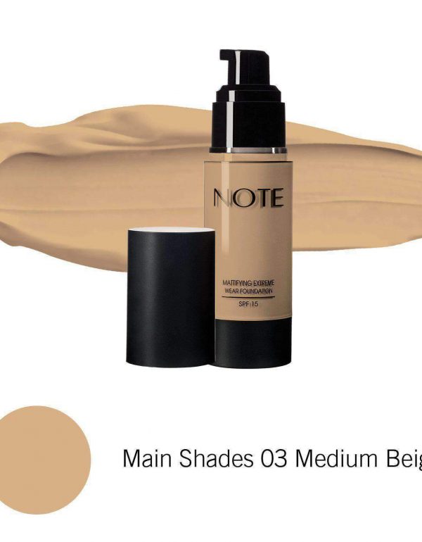 كريم اساس نوت للبشرة الدهنيه NOTE MATTIFYING FOUNDATION