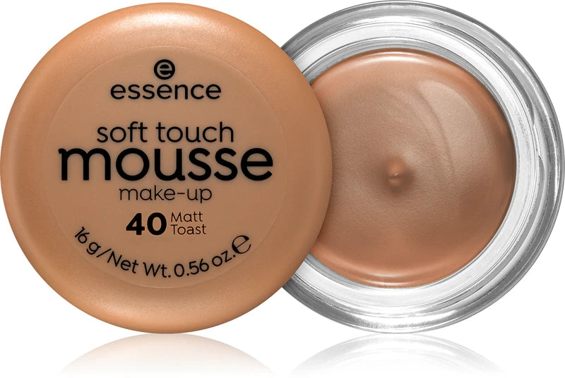 كريم أساس Essence Soft Touch Mousse هو منتج مكياج يتميز بقوام خفيف ورقيق