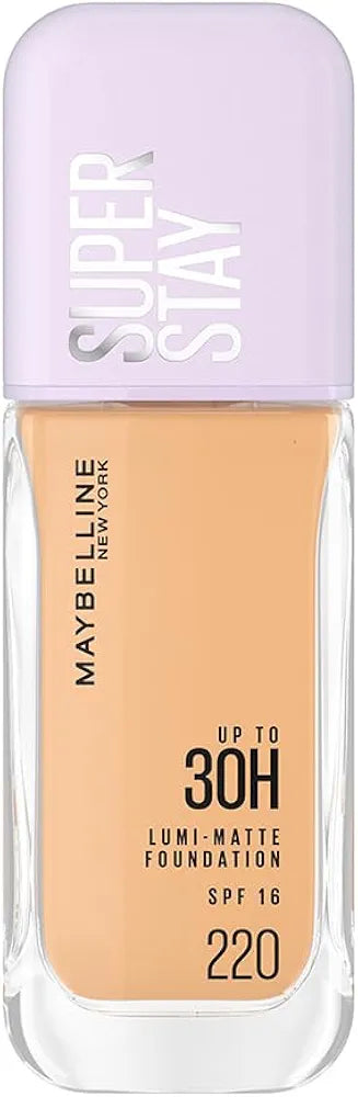 كريم أساس ميبلين سوبر ستاي لومي-مات (Maybelline Super Stay Lumi-Matte Foundation) ب