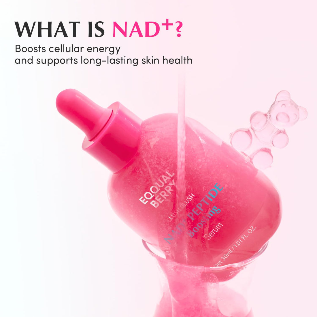 سيروم تعزيز الببتيد NAD+ للعناية بالبشرة من إيكوالبيري – 30مل