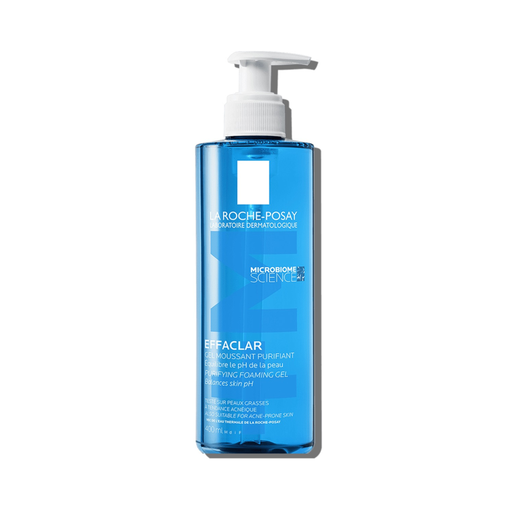 غسول البشرة الدهنية والمختلطة من لاروش بوزي La Roche-Posay Effaclar Gel Moussant Purifiant