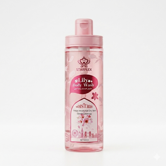 غسول للجسم من ستار بليكس (Starplex Lily Body Wash) بحجم 500 مل