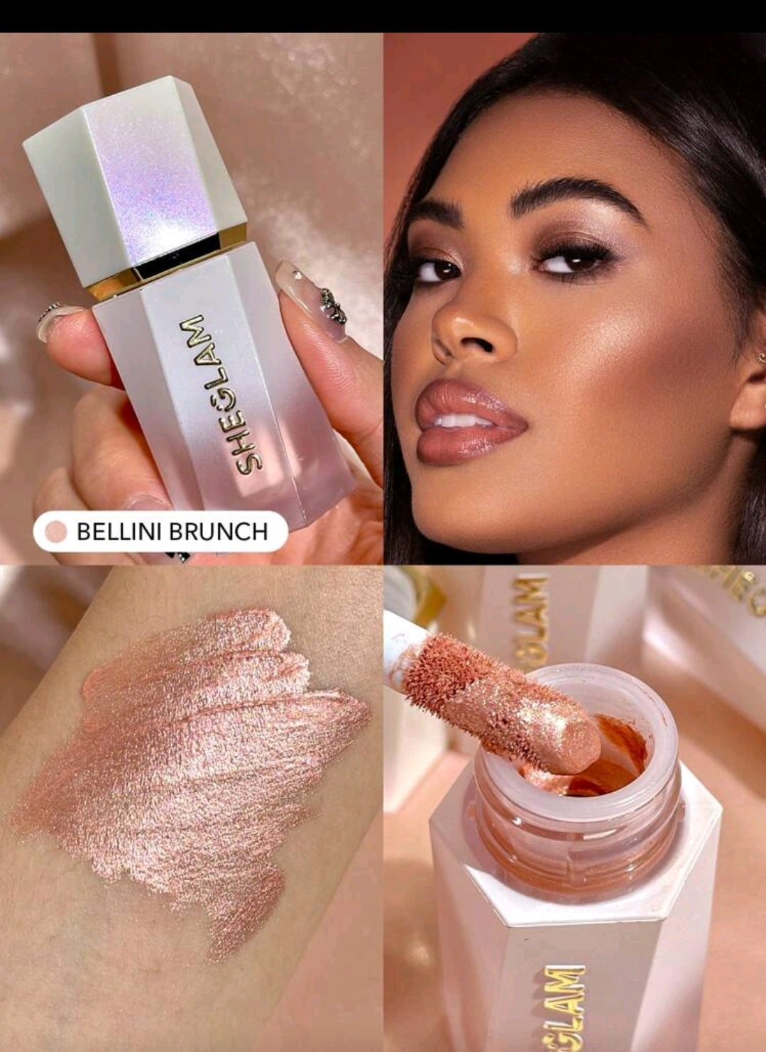 (Glow Bloom Liquid Highlighter)  إضاءه شيجلام