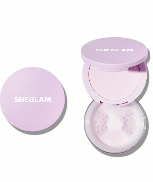 بودرة تثبيت سائبة2في 1 SHEGLAM بودرة تثبيت الوجه وتحت العين