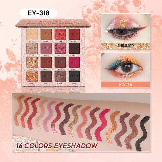 بالیت ظلال عيون من ايماجيك بروفيشنال کو زماتیکس 16 لون 318-