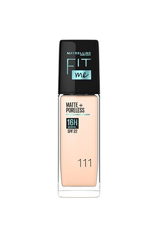 كريم الأساس مايبلين 30مل Fit Me Matte & Poreless - Glass