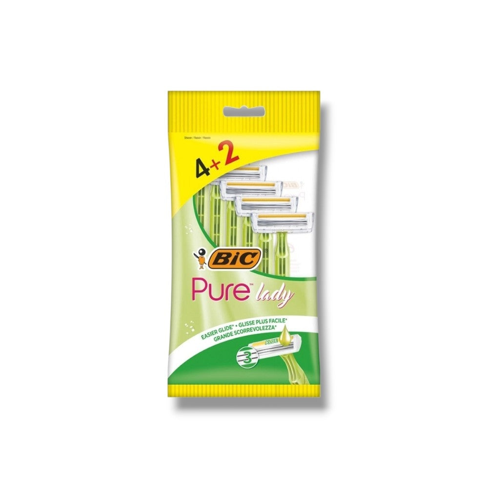 ماكينة الحلاقة النسائية بيك بيور ليدي (BIC Pure Lady)