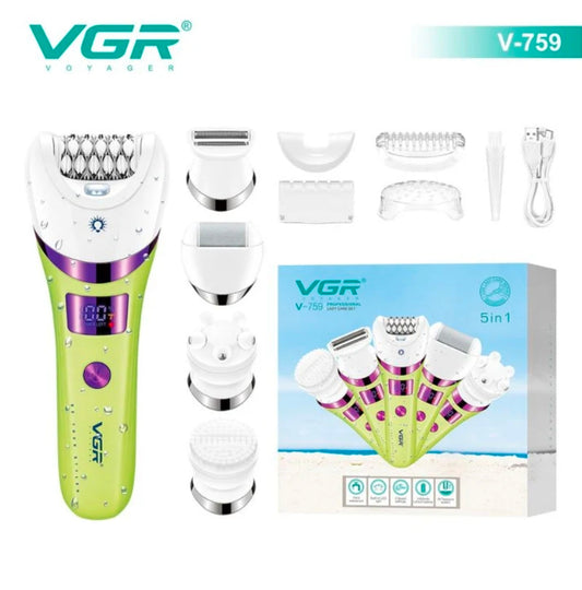 جهاز VGR V-759، هو طقم العناية الاحترافي المتكامل