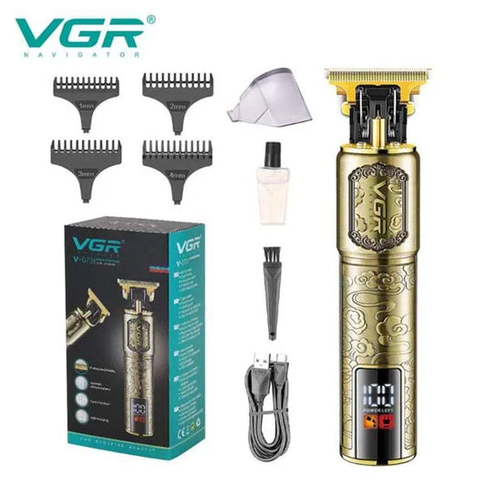 ماكينة الحلاقة الاحترافية VGR V-073 (الإصدار الذهبي الملكي)